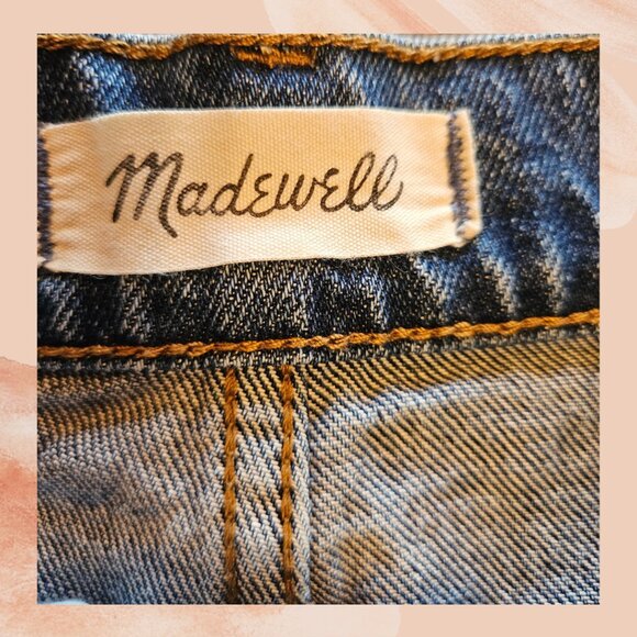 Madewell Cut-Off Medium Wash the Perfect Jean Shorts - Picture 5 of 5